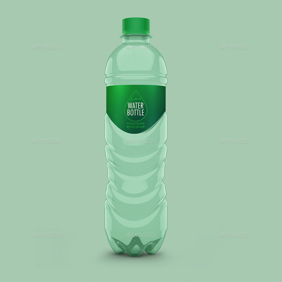 Regular Water Bottle Mockup, Graphics GraphicRiver
